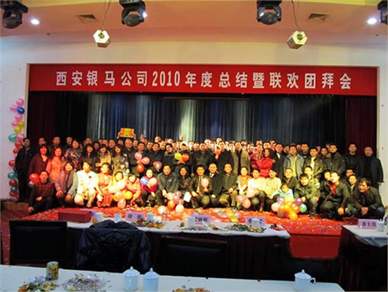点点登陆网址2010年年会大合影